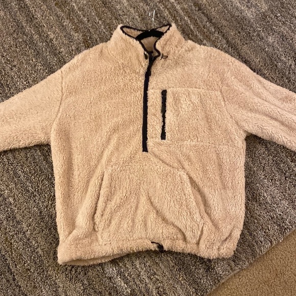 PINK Victoria's Secret Jackets & Blazers - PINK Victoria’s Secret Sherpa Pullover